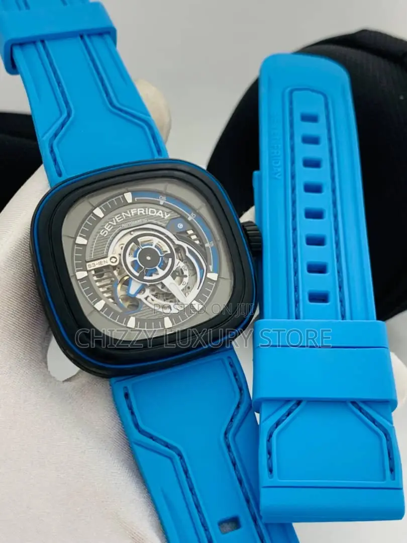 Seven Friday Quality Luxury Men Automatic Engine Wristwatch