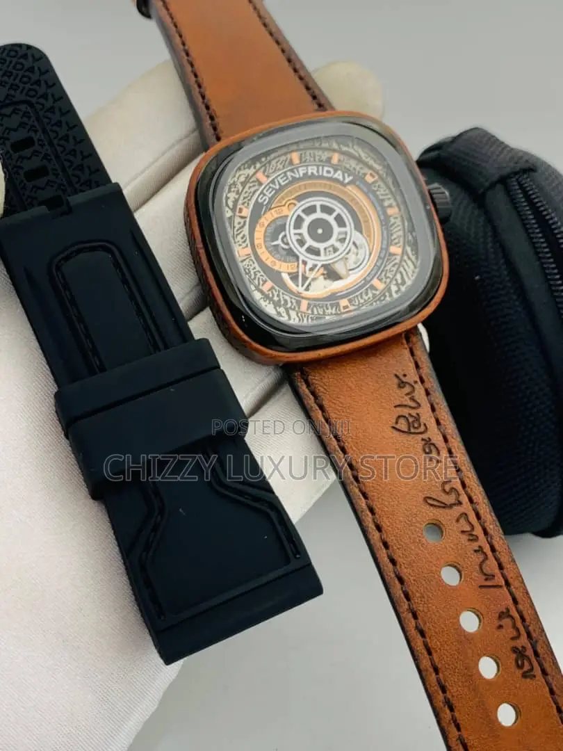 Seven Friday Quality Luxury Men Automatic Engine Wristwatch