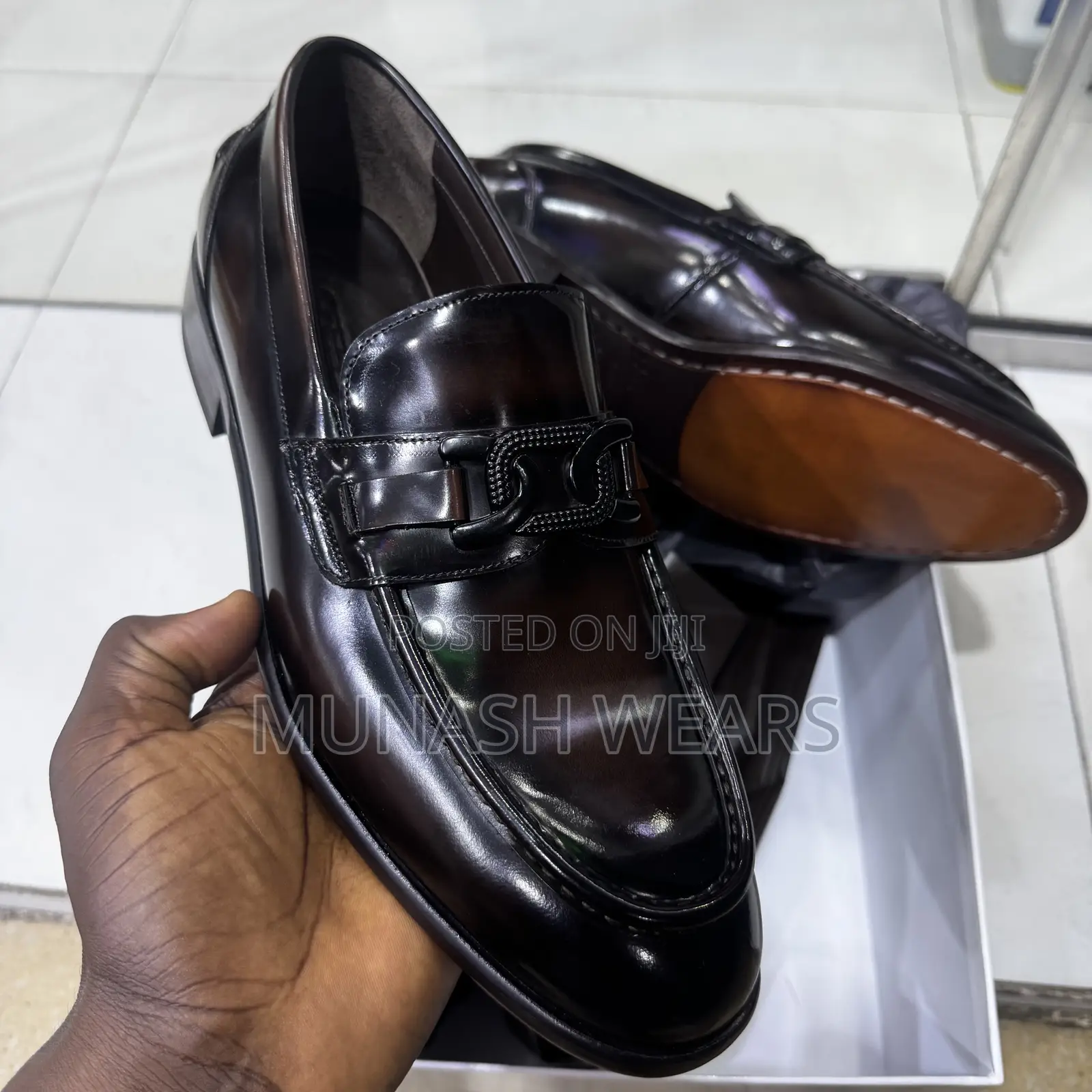 Italian Brown Moreschi Luxury Shoes 40-46