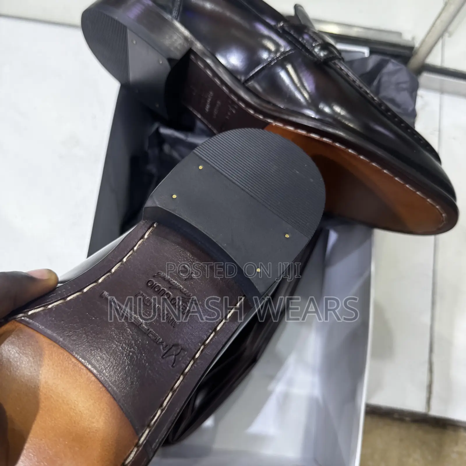Italian Brown Moreschi Luxury Shoes 40-46