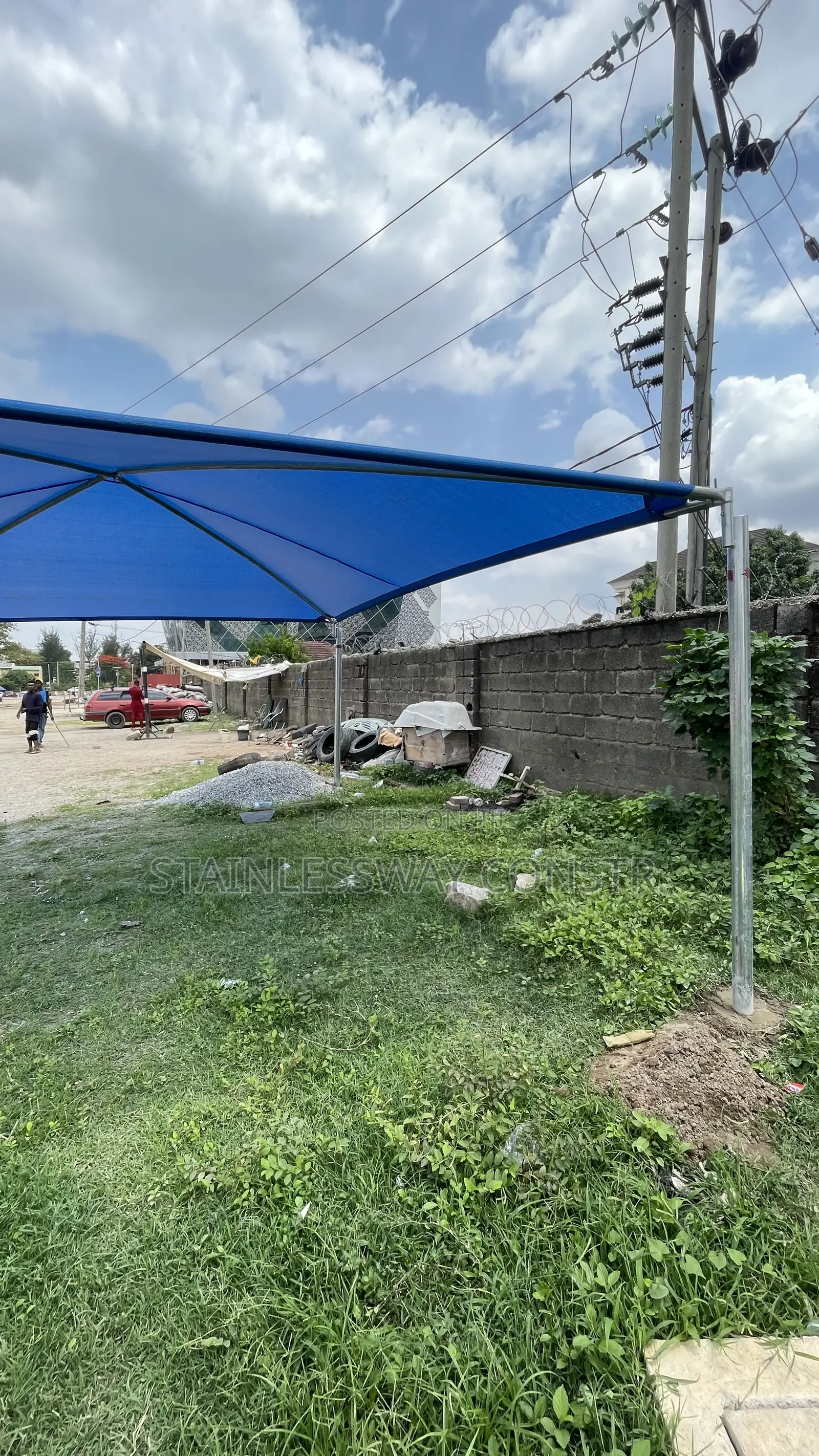 Carport Beau Blue Top