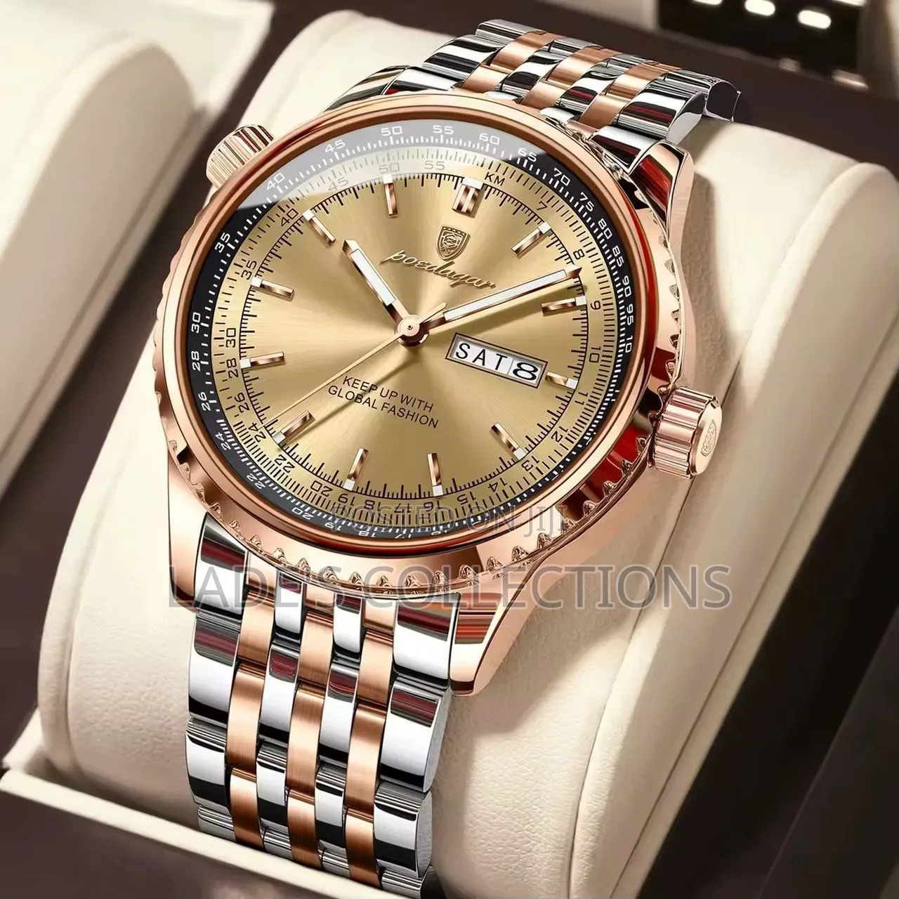 Poedagar Chronograph Wristwatch 