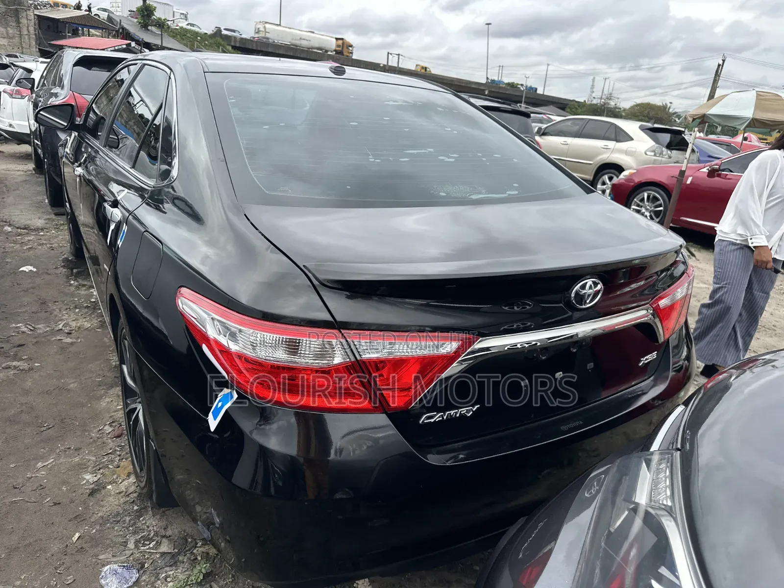 Toyota Camry XSE 4dr Sedan (3.5L 6cyl 6A) 2015 Black