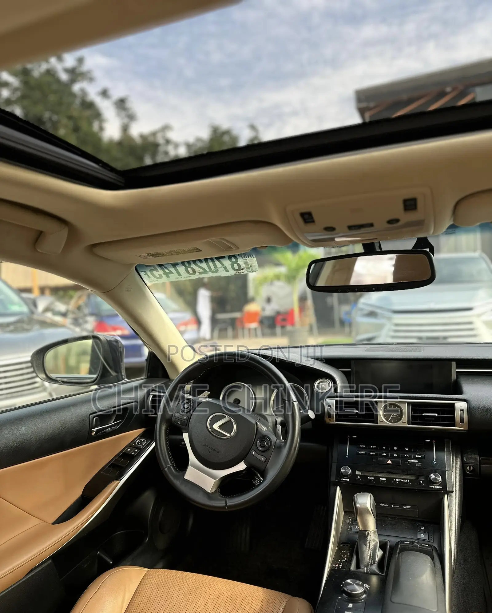 Lexus IS 250 4WD 2014 Blue