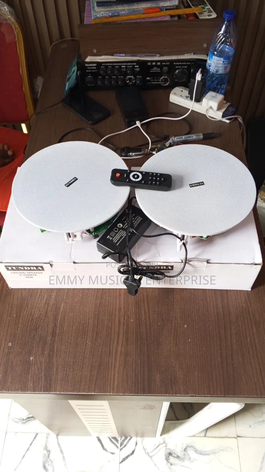 2 in 1 Flameless Bluetooth Ceiling Speaker