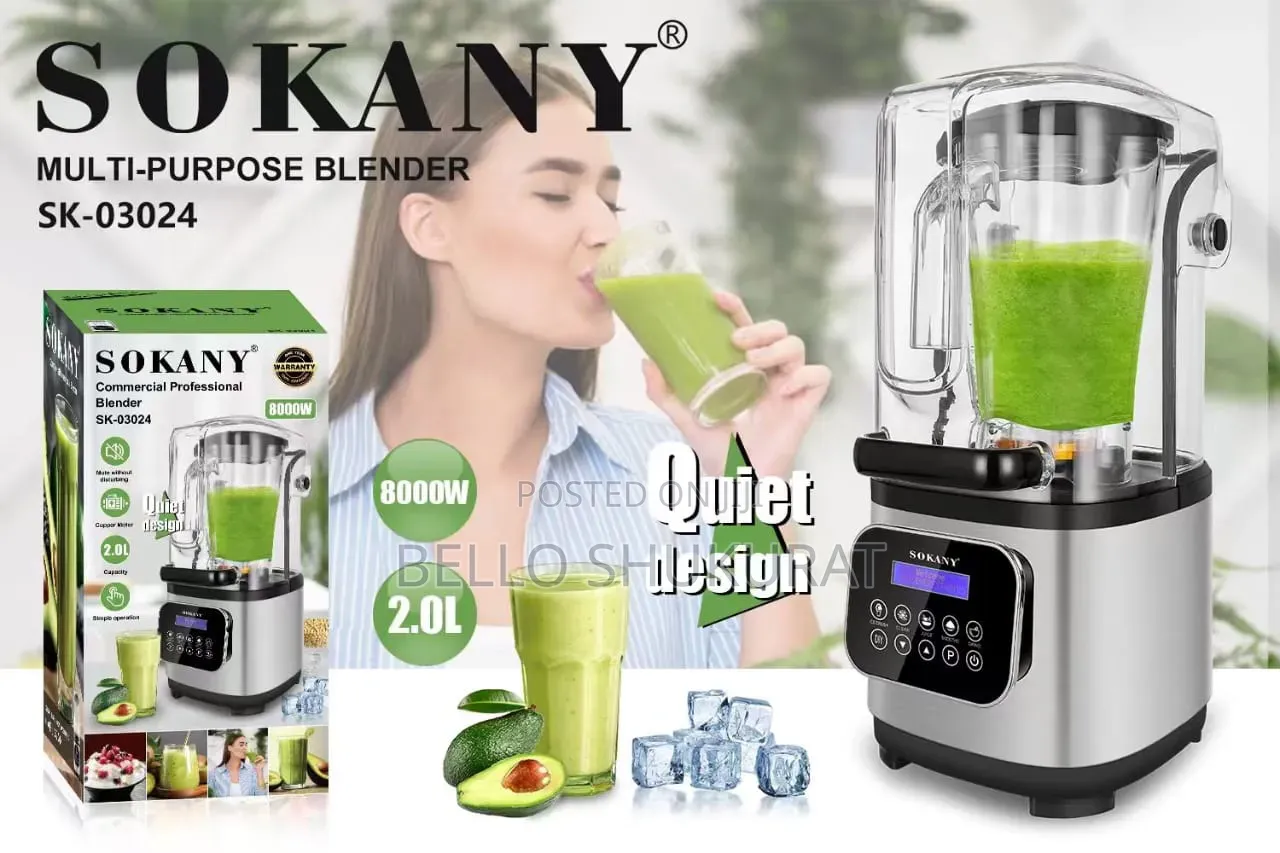 Sokany Sound Proof Blender