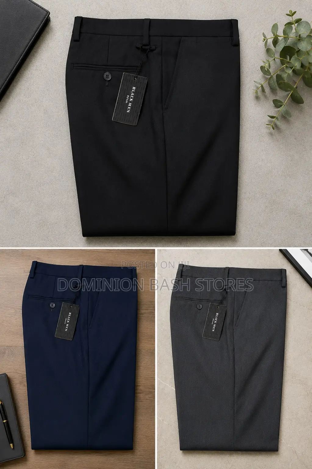 High Quality Blackmen Pant Trouser