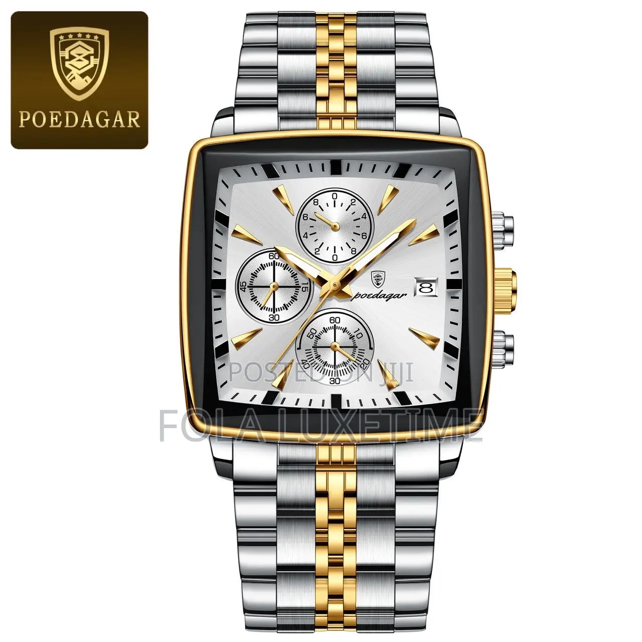 Poerdager Chrono Free Box  Free Carrier Bag 