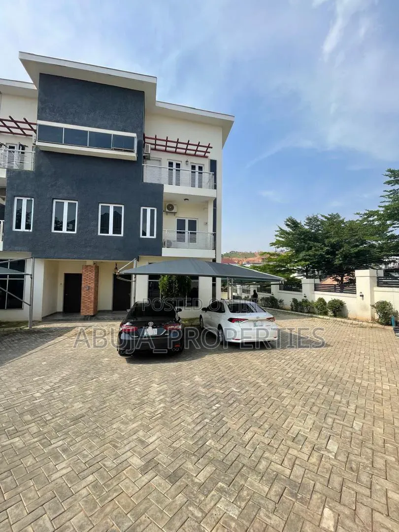 Furnished 4bdrm Duplex in Guzape District for rent