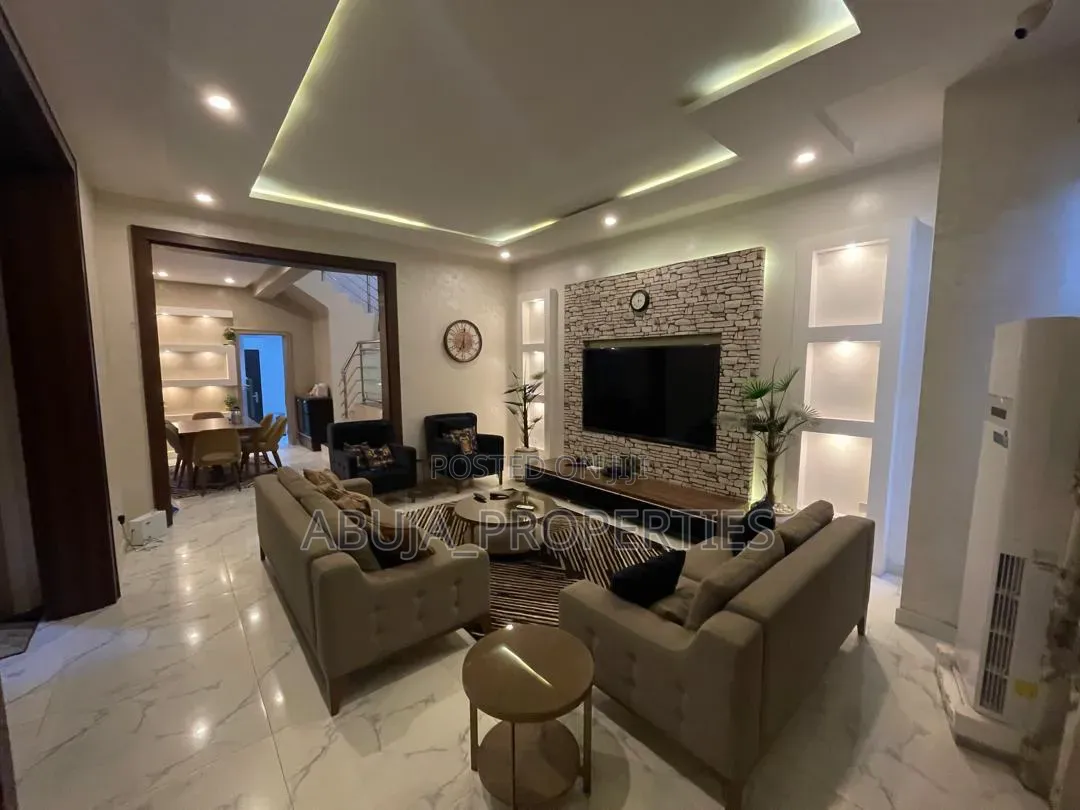 Furnished 4bdrm Duplex in Guzape District for rent