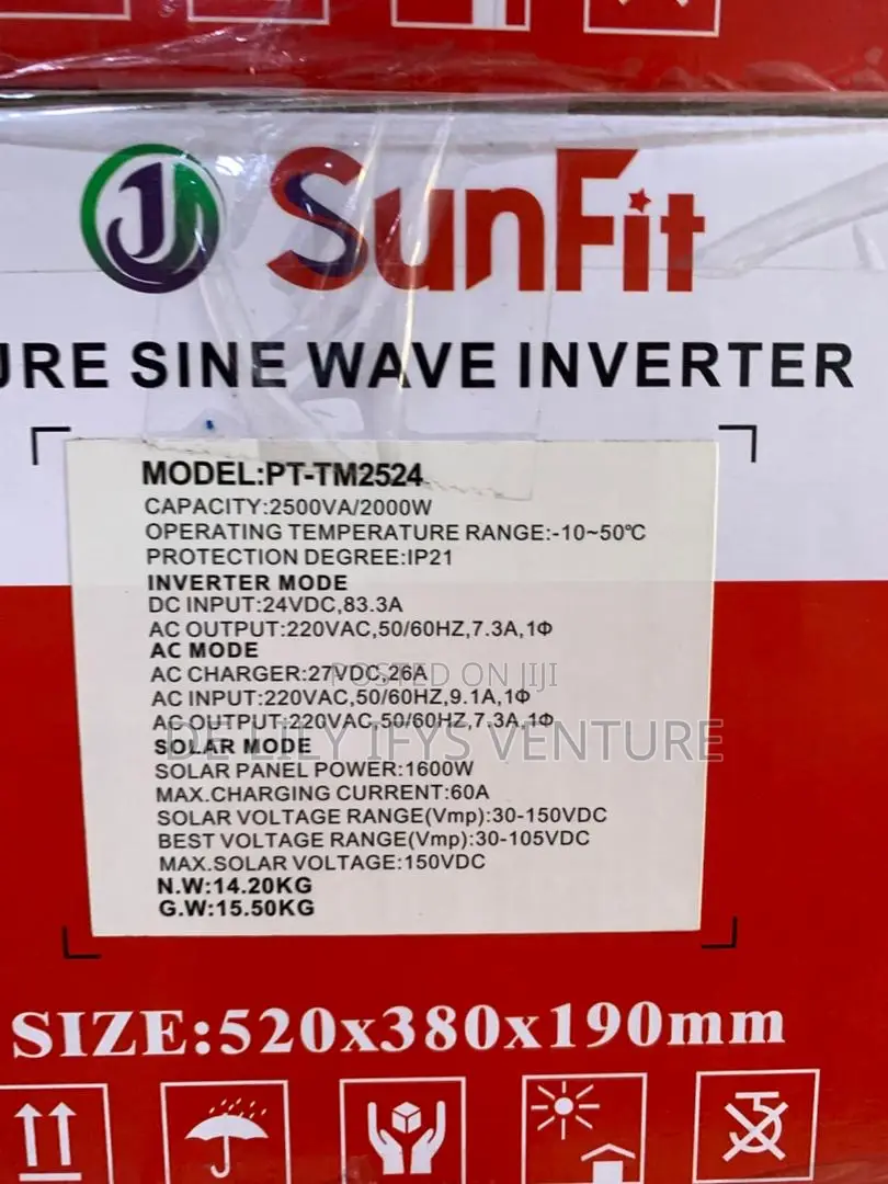Sunfit 2.5kva / 24v Hybrid Inverter