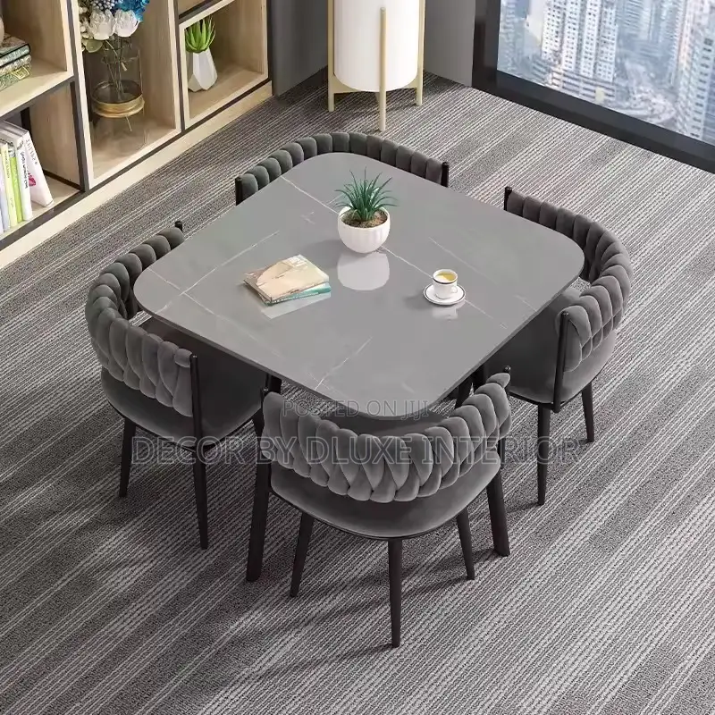 4 Seater Dining Set Minimalist Design