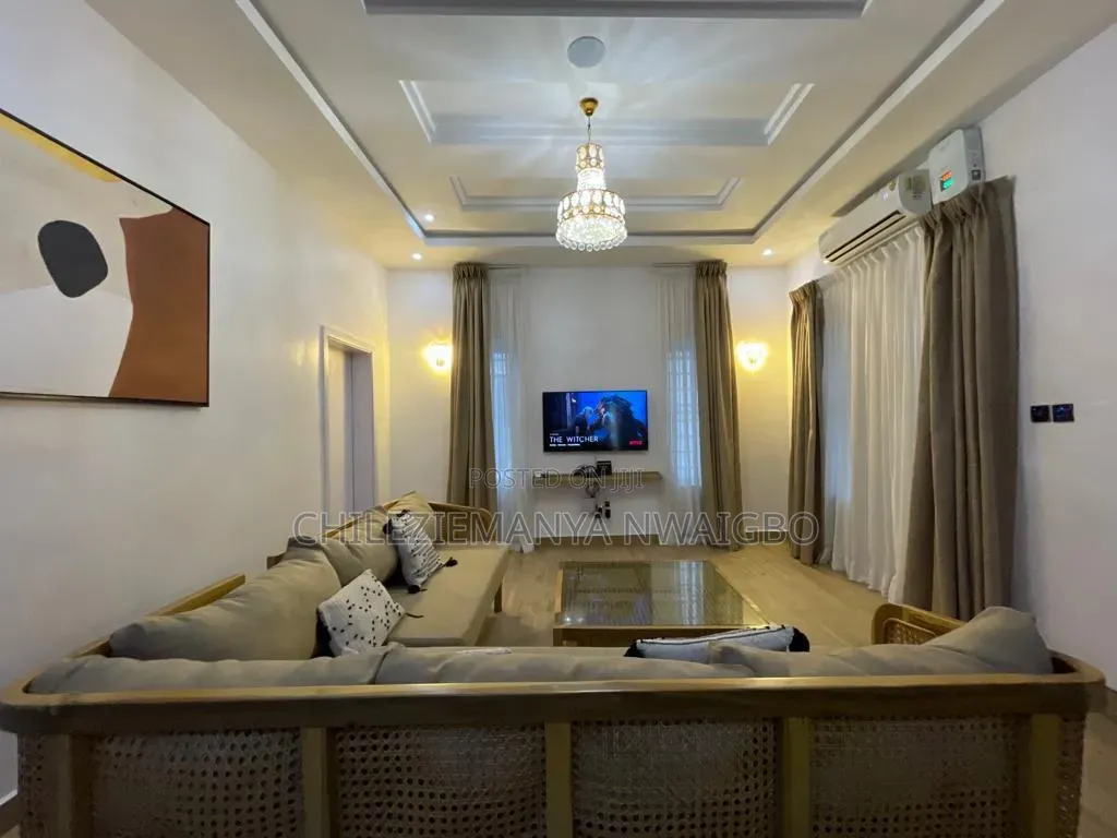 Furnished 4bdrm Townhouse/Terrace in Ikota for Sale