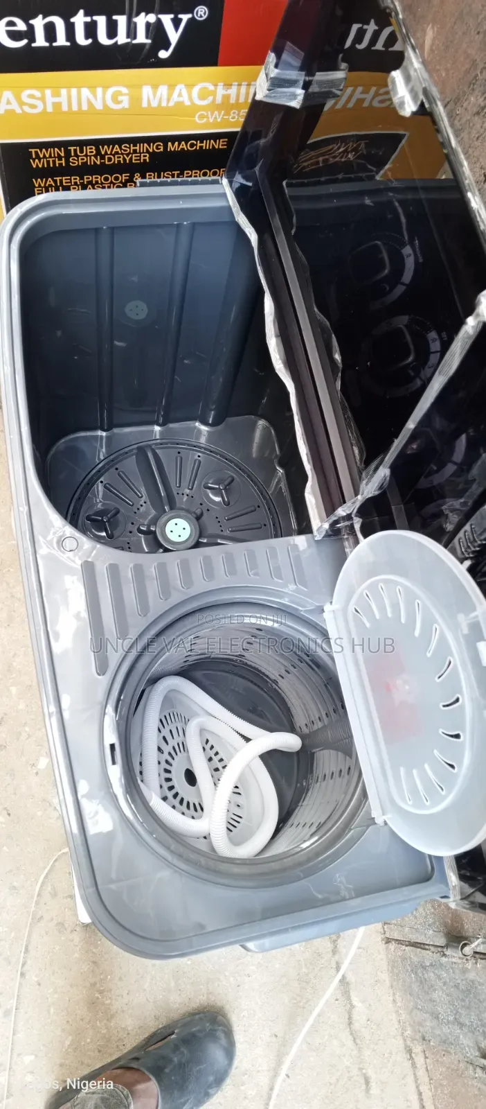 Century 8.5kg Topload Washing Machine