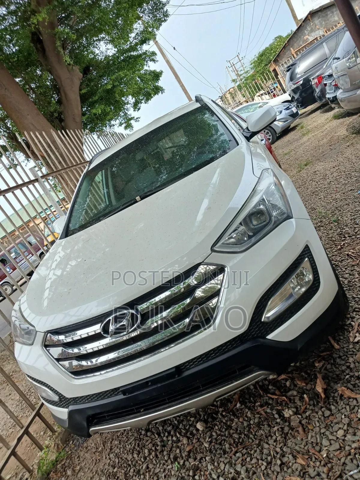Hyundai Santa Fe GLS 4dr SUV (3.3L 6cyl 6A) 2014 White
