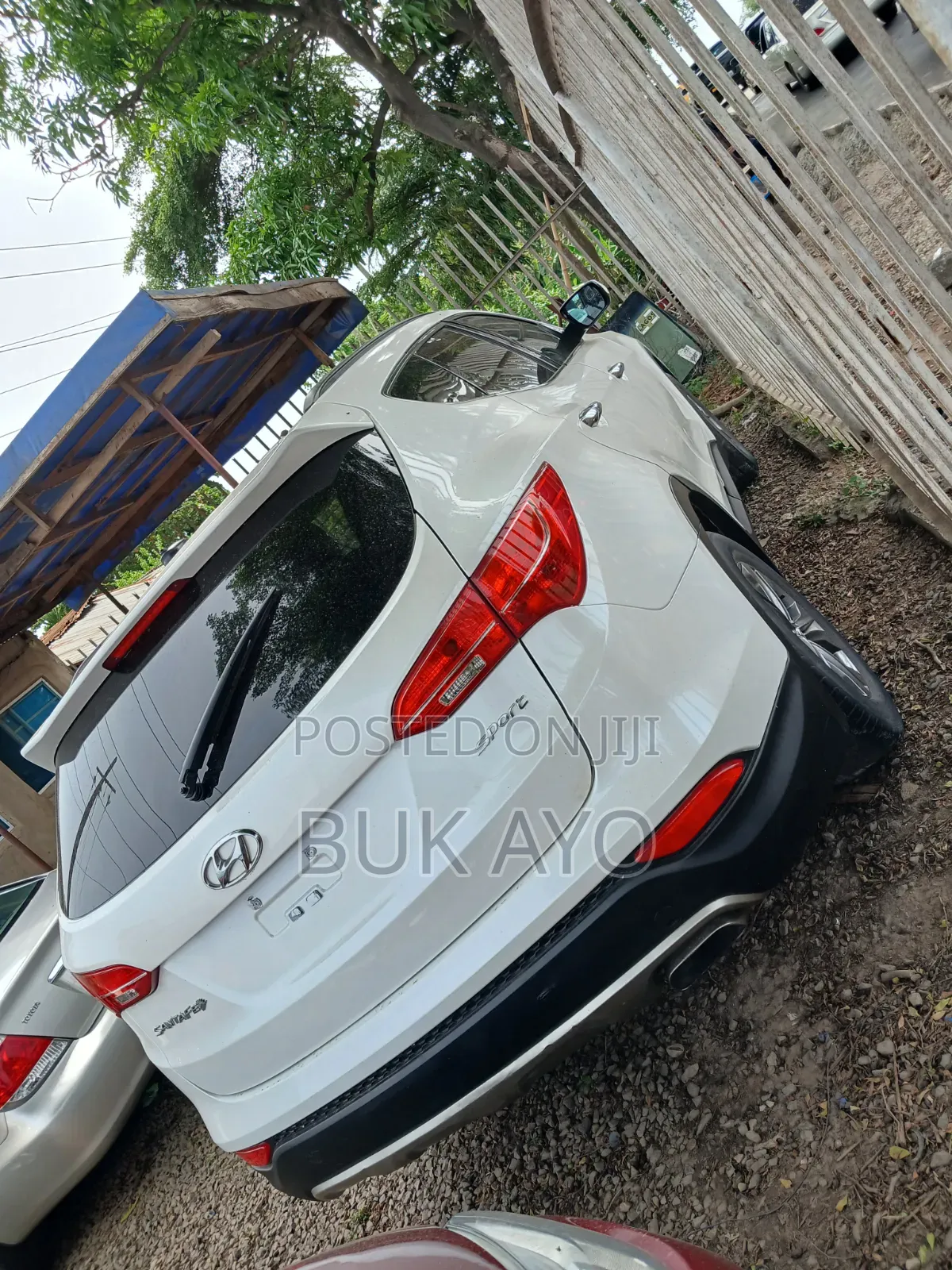 Hyundai Santa Fe GLS 4dr SUV (3.3L 6cyl 6A) 2014 White