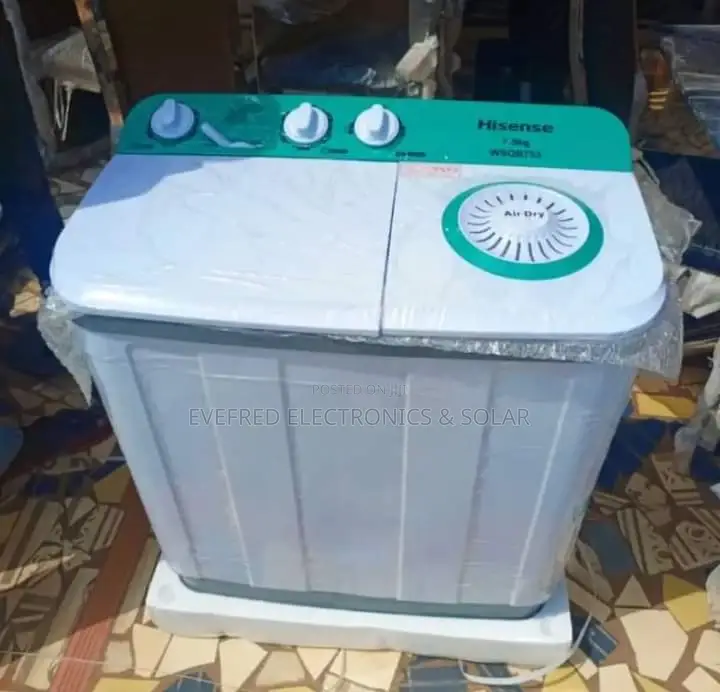 Brand New Hisense 7.5kg Washing Machine With 2 Yrs Warranty