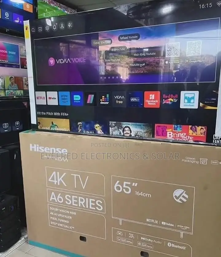 Brand New Hisense 65 Inches Smart TV