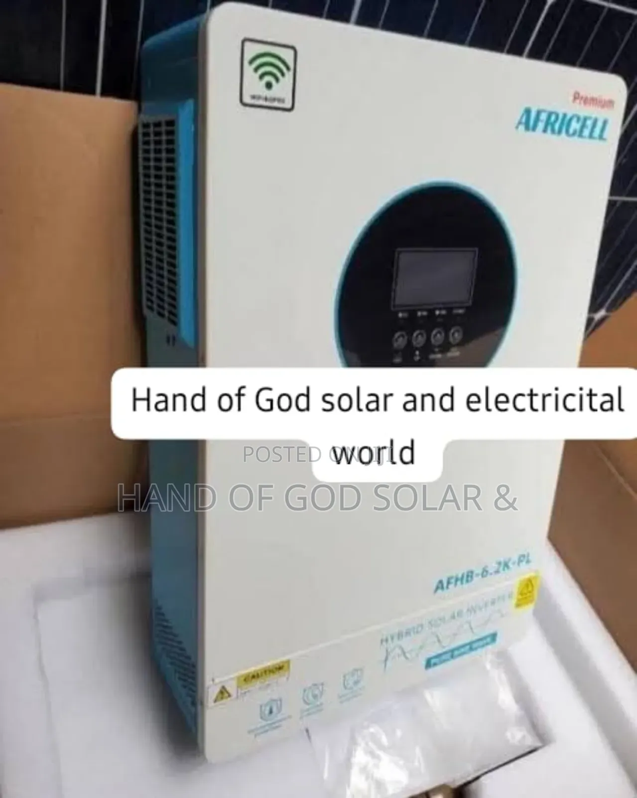 6.2kva 48v Africell Hybrid Inverter