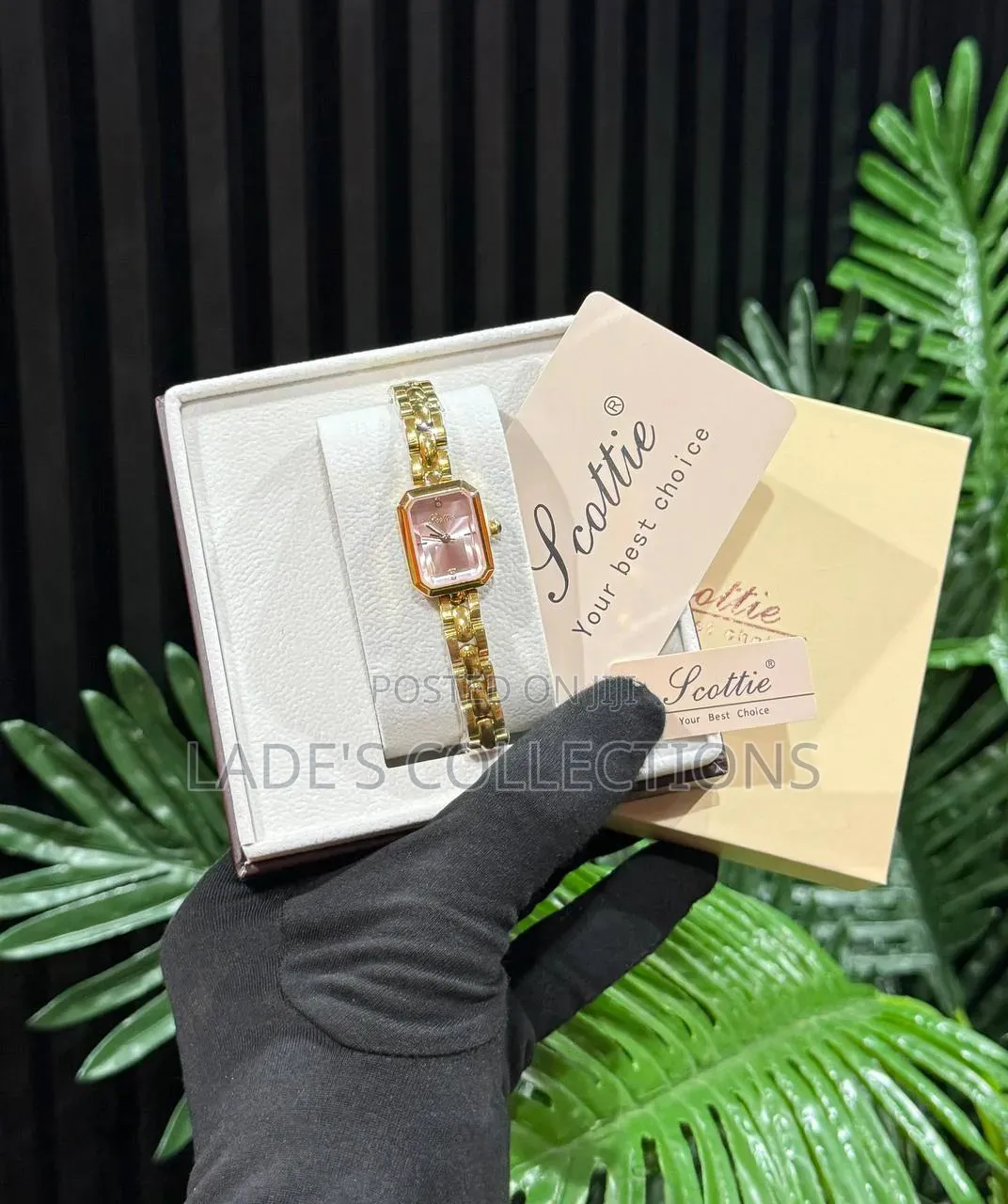 Scottie Women's Chain Wristwatch Comes With (Wrist Bracelets)