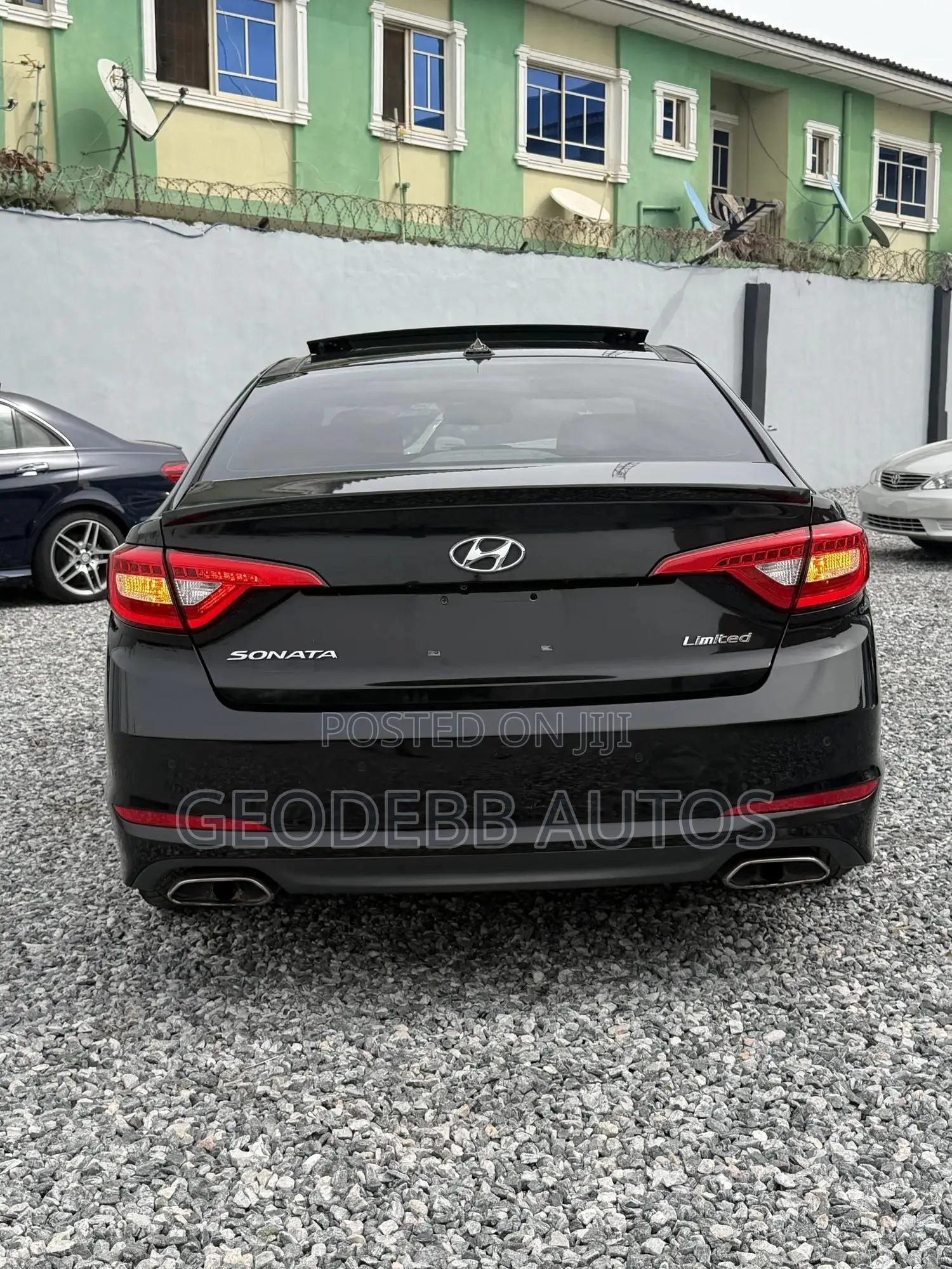 Hyundai Sonata Limited 2.0T 4dr Sedan (2.0L 4cyl Turbo 6A) 2015 Black