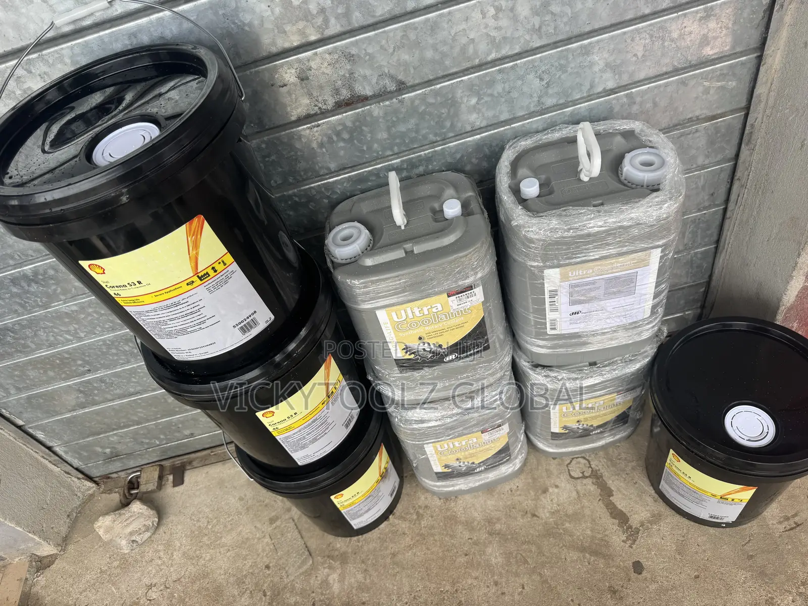 Shelll S3 R 46 // Ingersollrand Ultra Long Life Compressor Coolant
