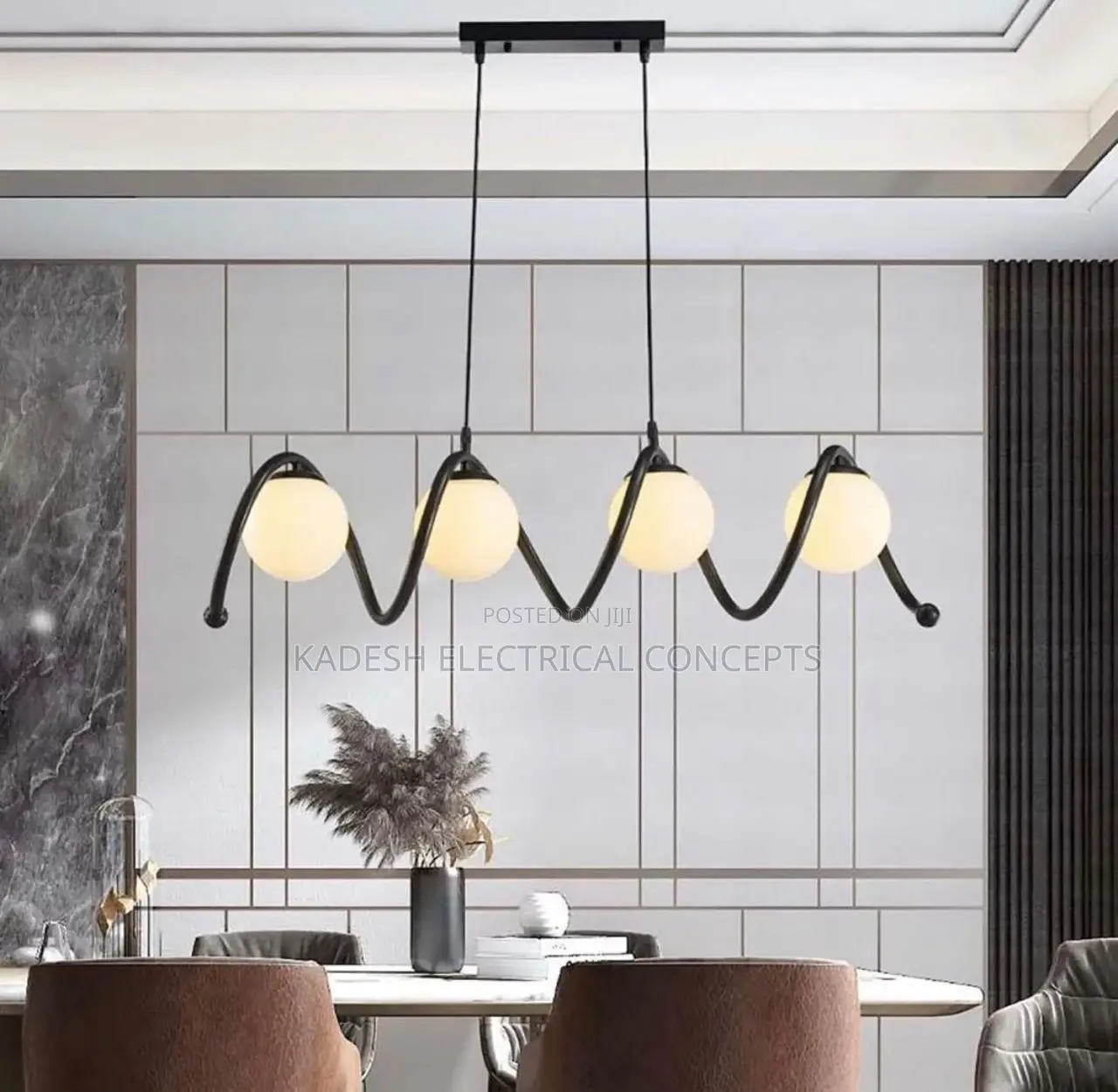 Nordic Creative Design Led Pendant Light Minimalist Design Restaurant