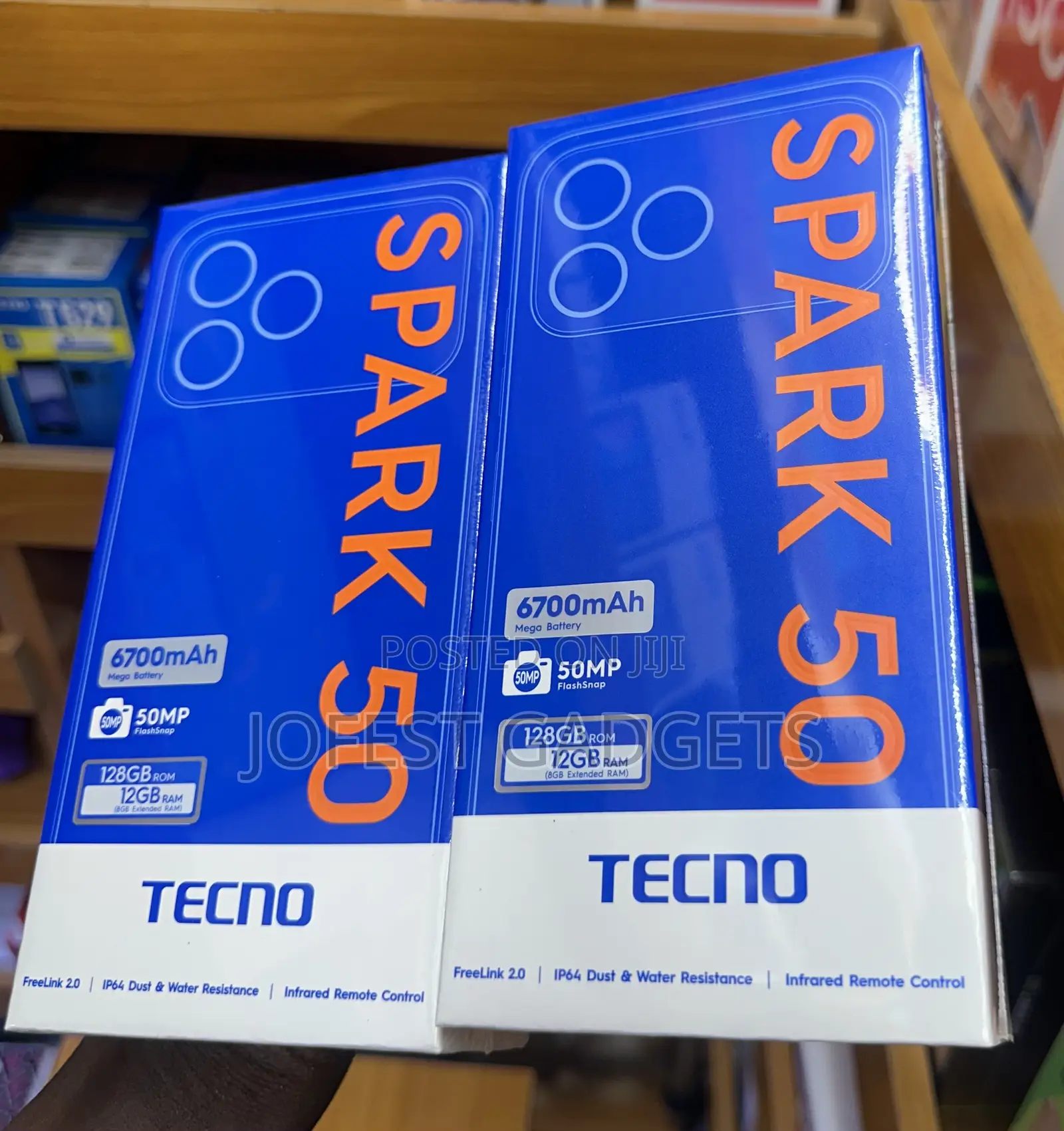New Tecno Spark 50 128 GB Black