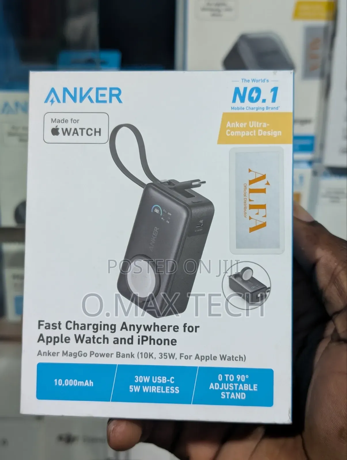 Anker Maggo Power Bank - 10,000mah Compact (30w)