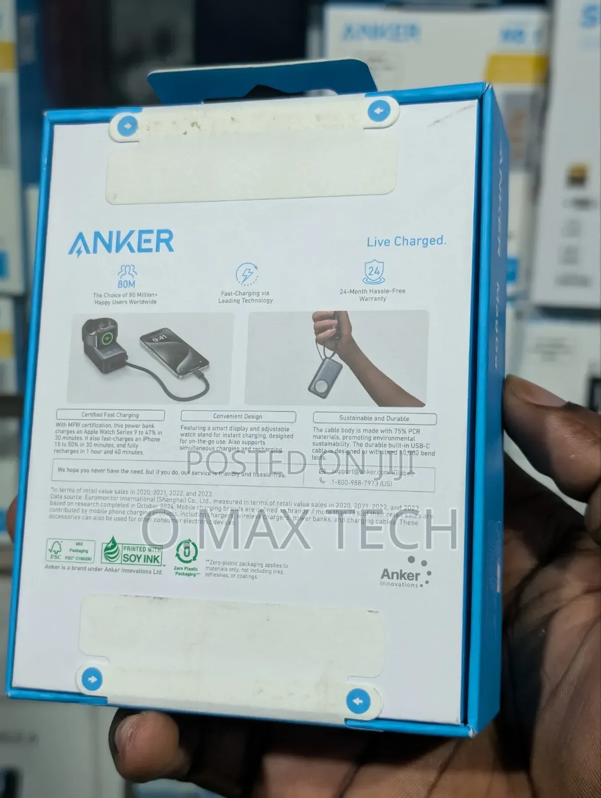 Anker Maggo Power Bank - 10,000mah Compact (30w)