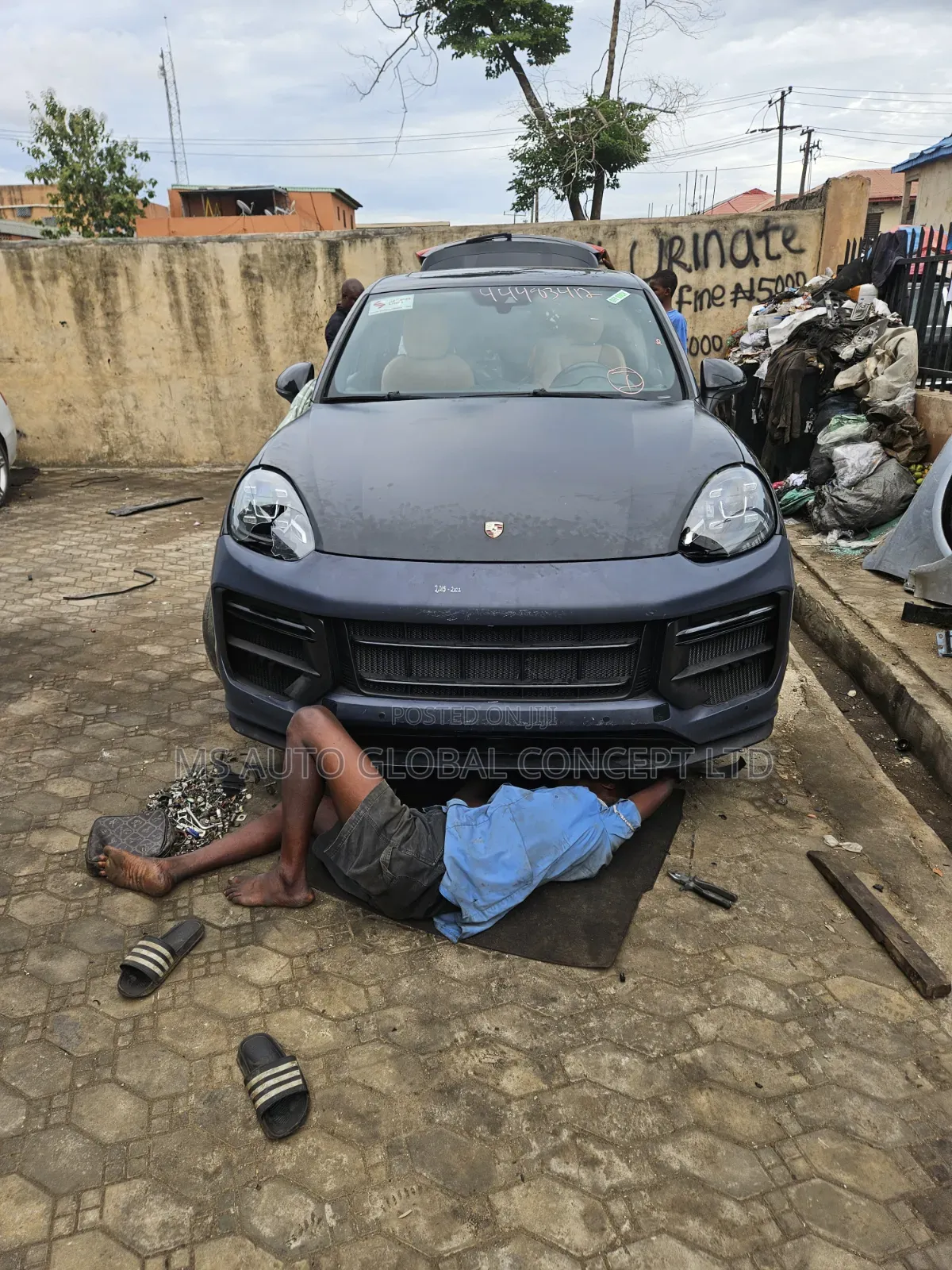 Porsche Cayenne 2015 Upgrade Bumper