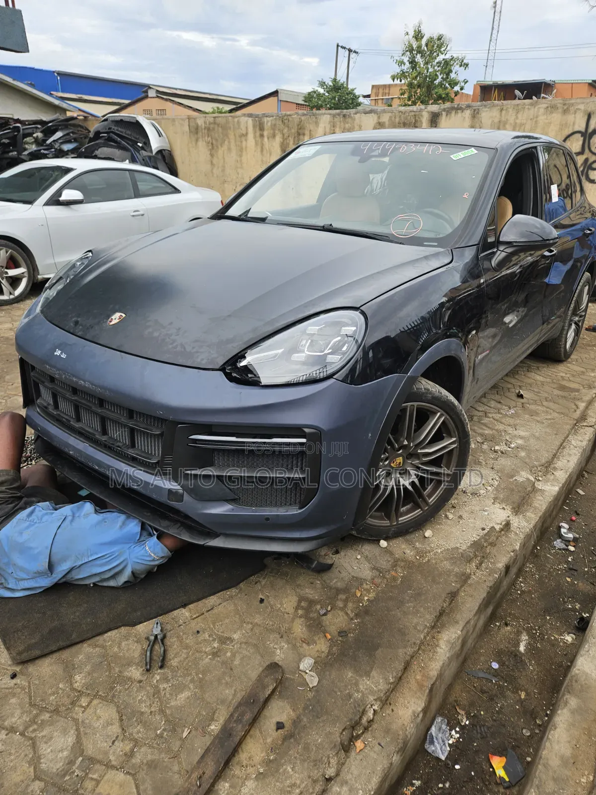 Porsche Cayenne 2015 Upgrade Bumper