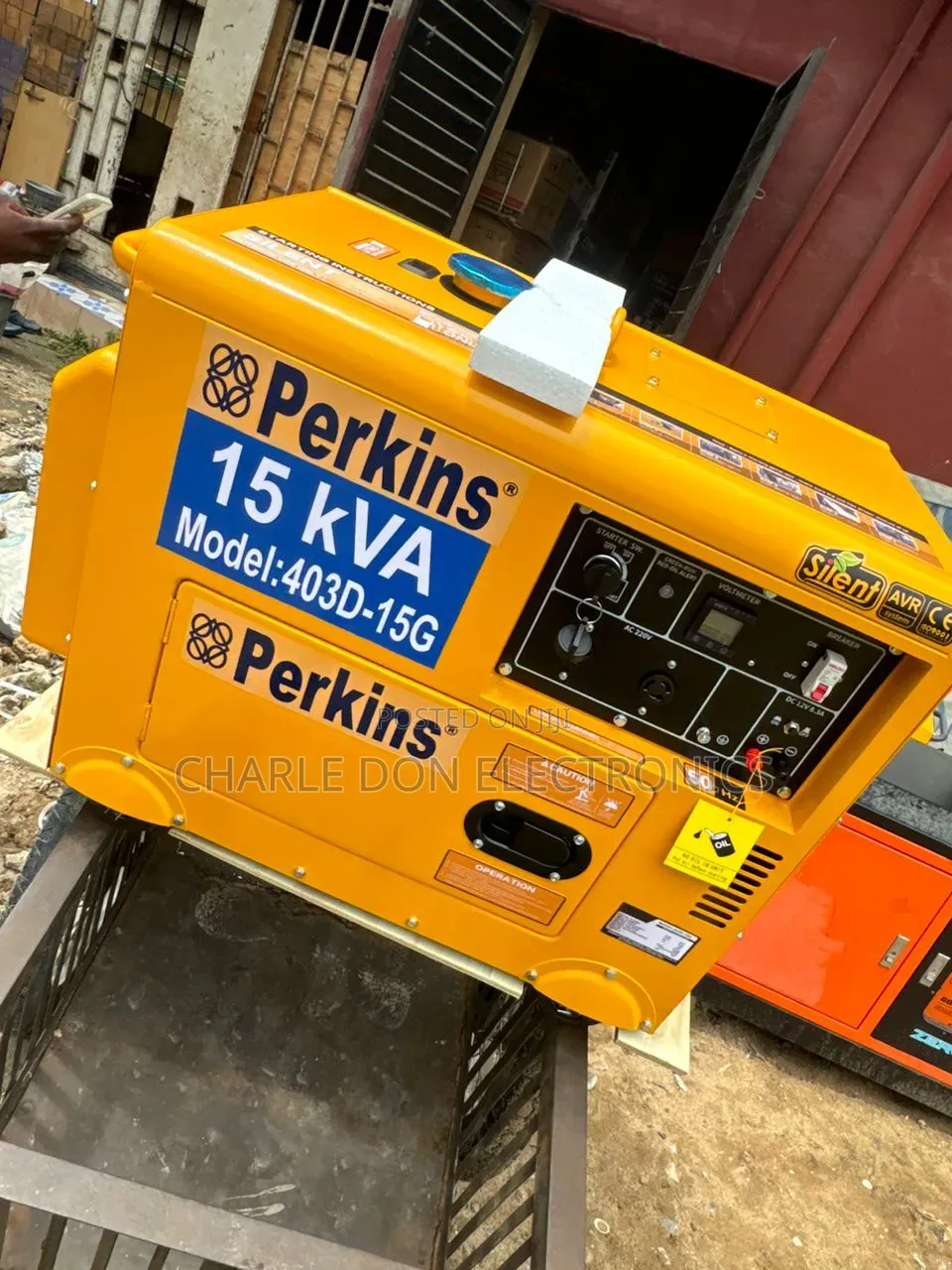 Perkins 15kva Diesel Generator – Tough, Quiet and Dependable