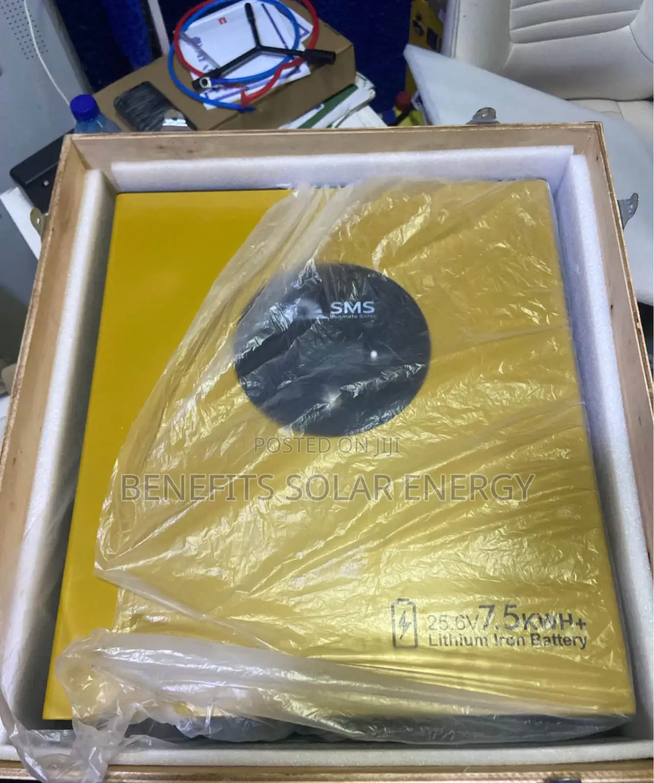 7.6kwh 24v SMS Lithium Battery