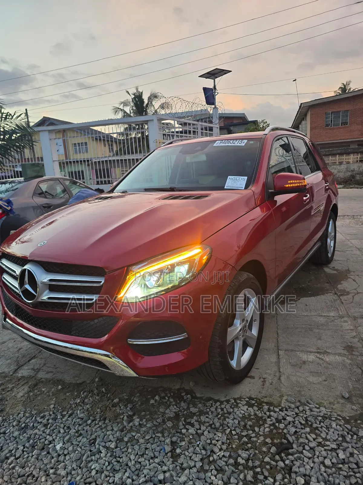 Mercedes-Benz GLE-Class 2018 Red