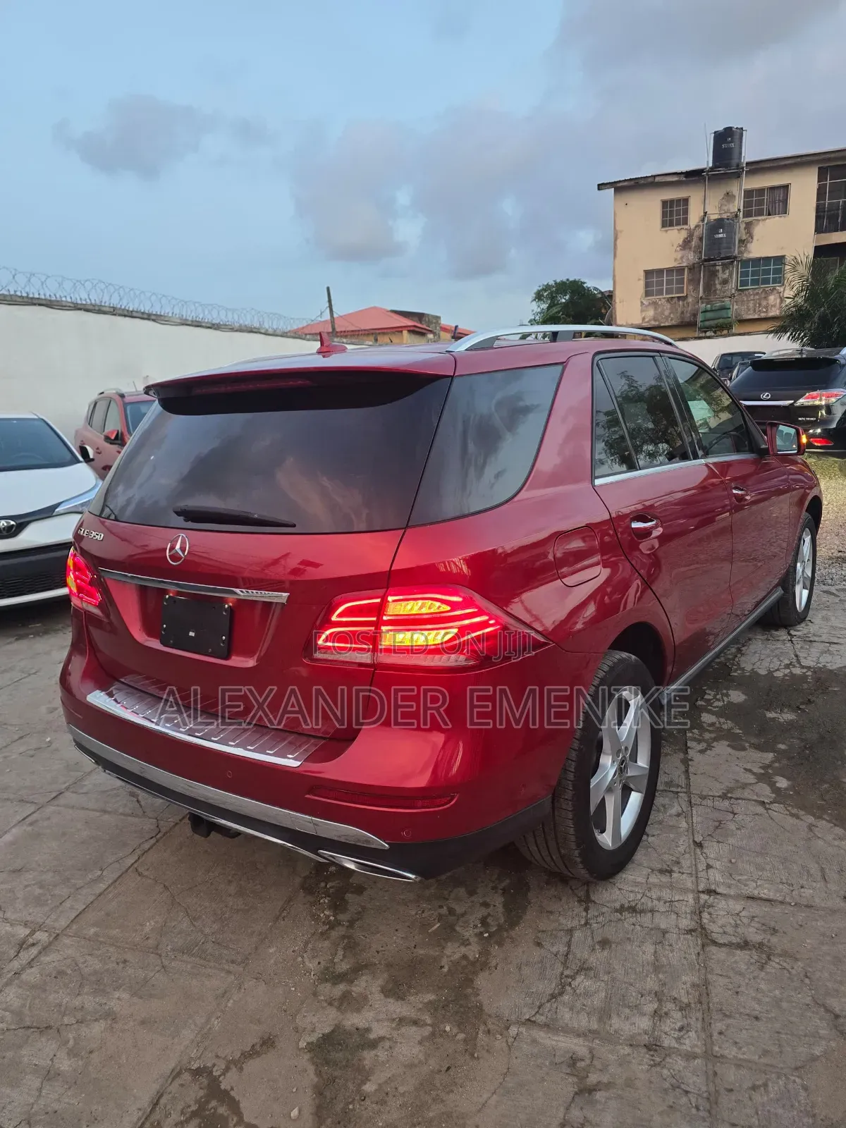 Mercedes-Benz GLE-Class 2018 Red
