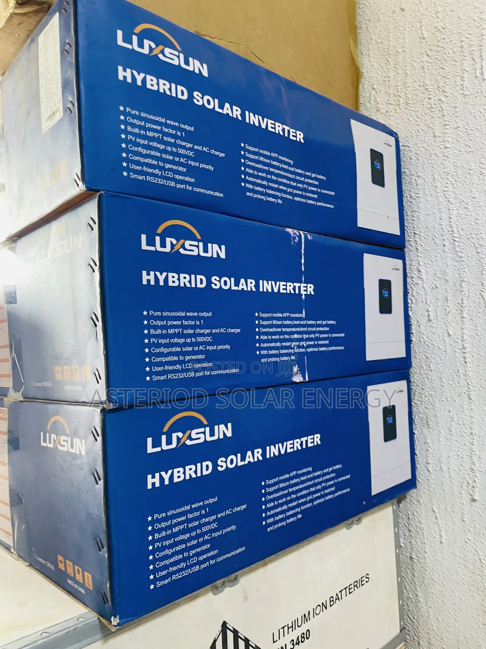 12kva 48v Luxsun Hybrid Solar Inverter