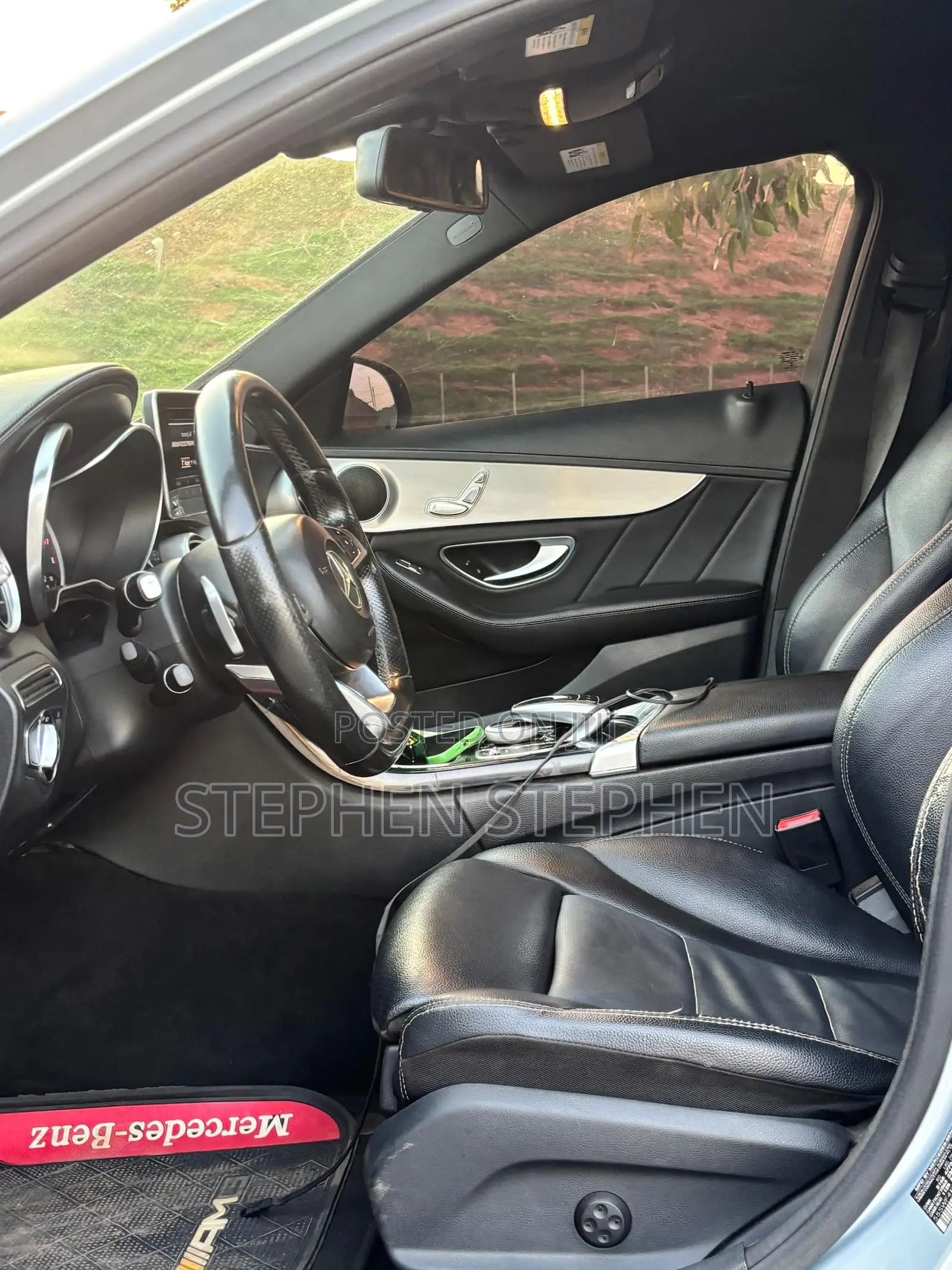 Mercedes-Benz C300 2015 Blue