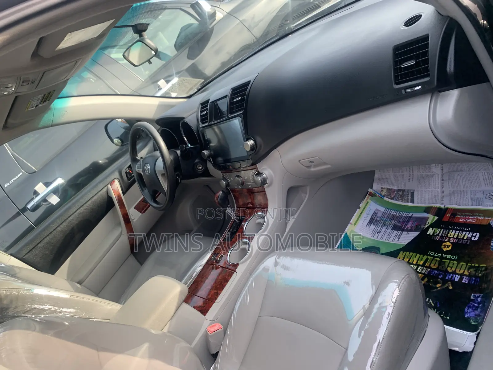 Toyota Highlander Limited 3.5l 4WD 2013 Gray