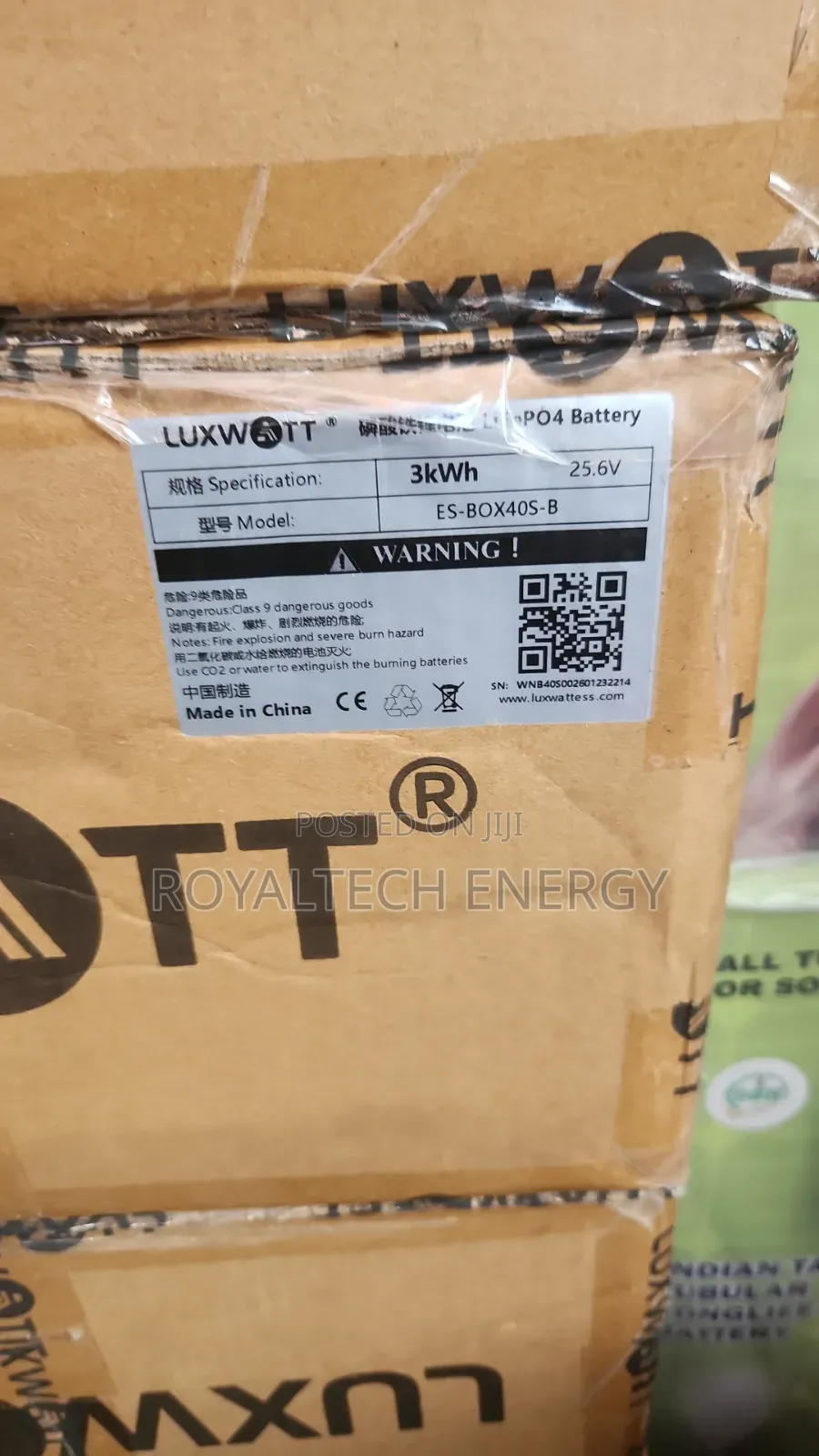 Cworth 3.6kva 24v Inverter With Luxwatt 3kwh 24v Lithium Battery