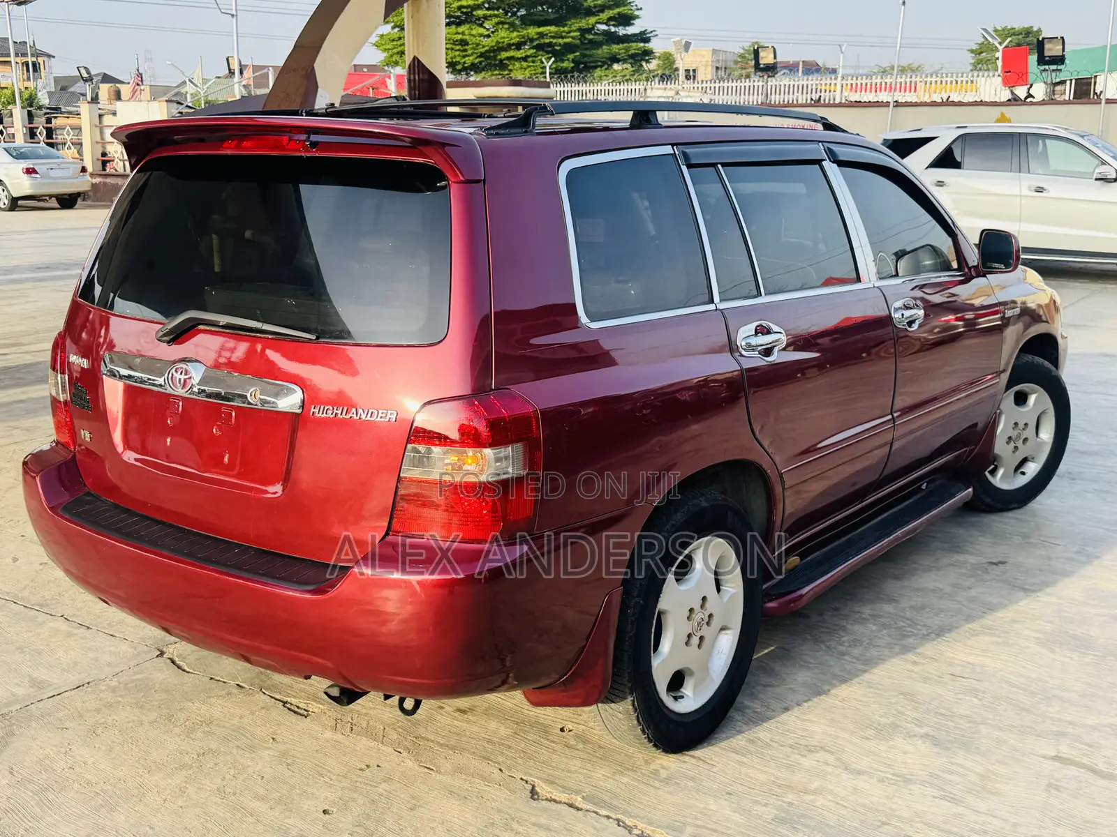 Toyota Highlander Limited V6 2006 Burgundy