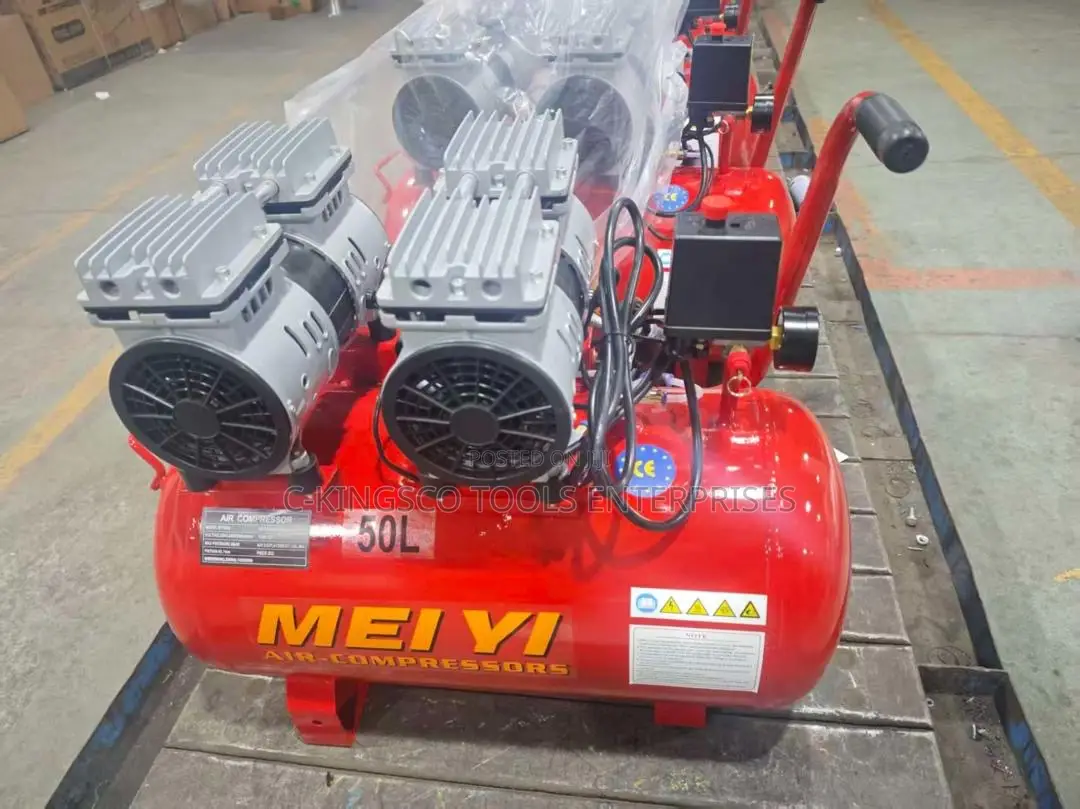 Mei Yi Brand 50-Liter Portable Air Compressor.
