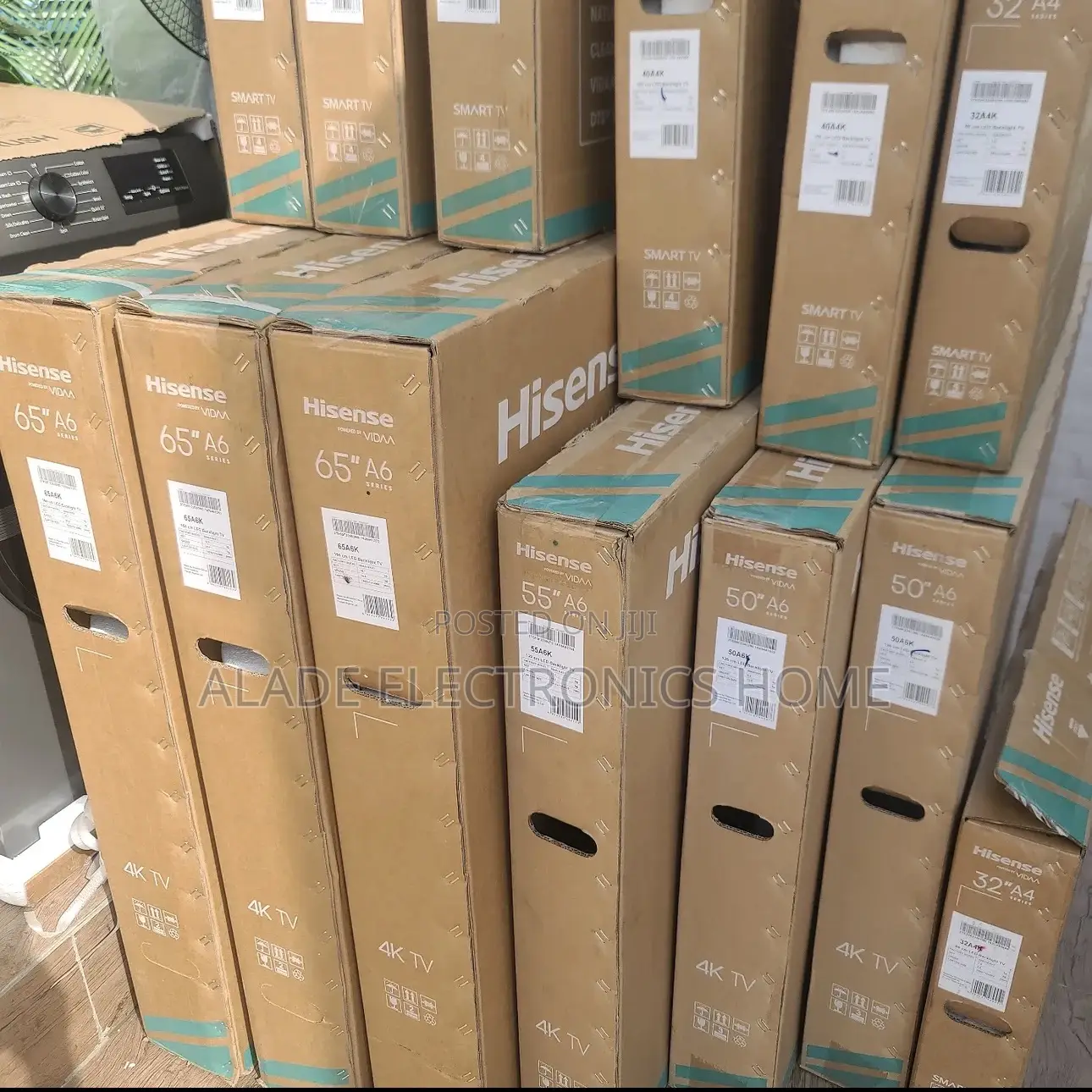 Hisense 55” Uhd Smart Tv. 10yrs Waranty