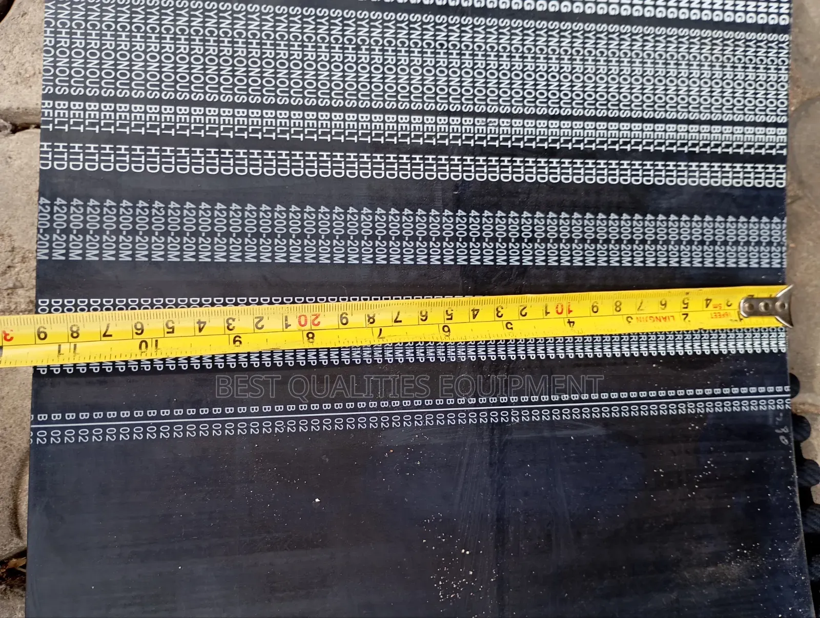 HTD-420 X 20m X 290 Timing Belt Dredger Machine