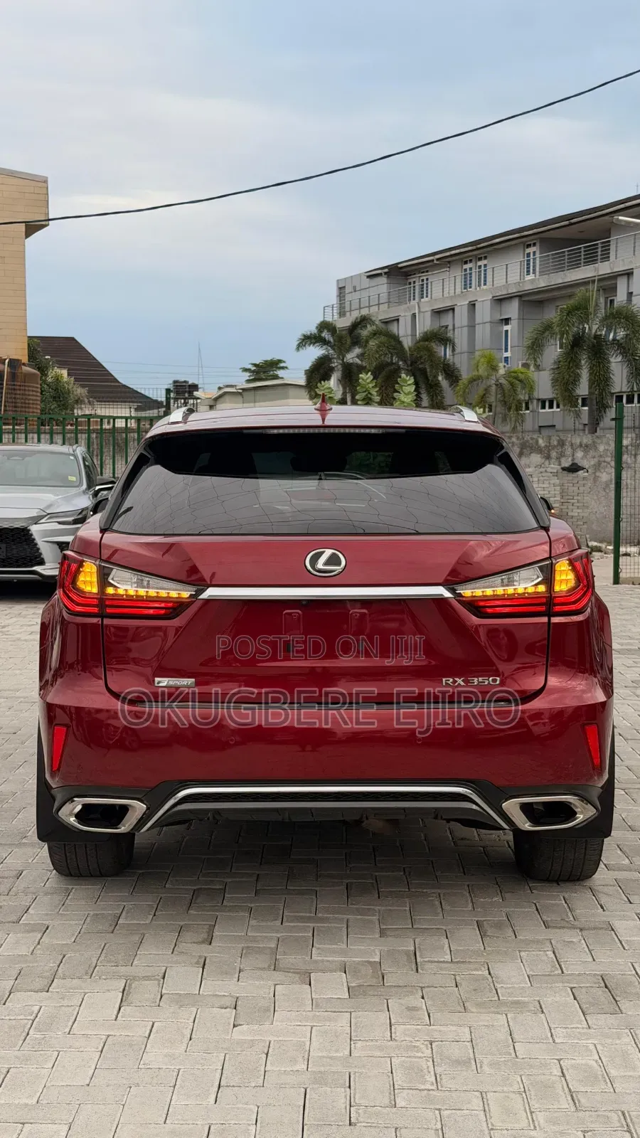 Lexus RX 350 F Sport AWD 2016 Red