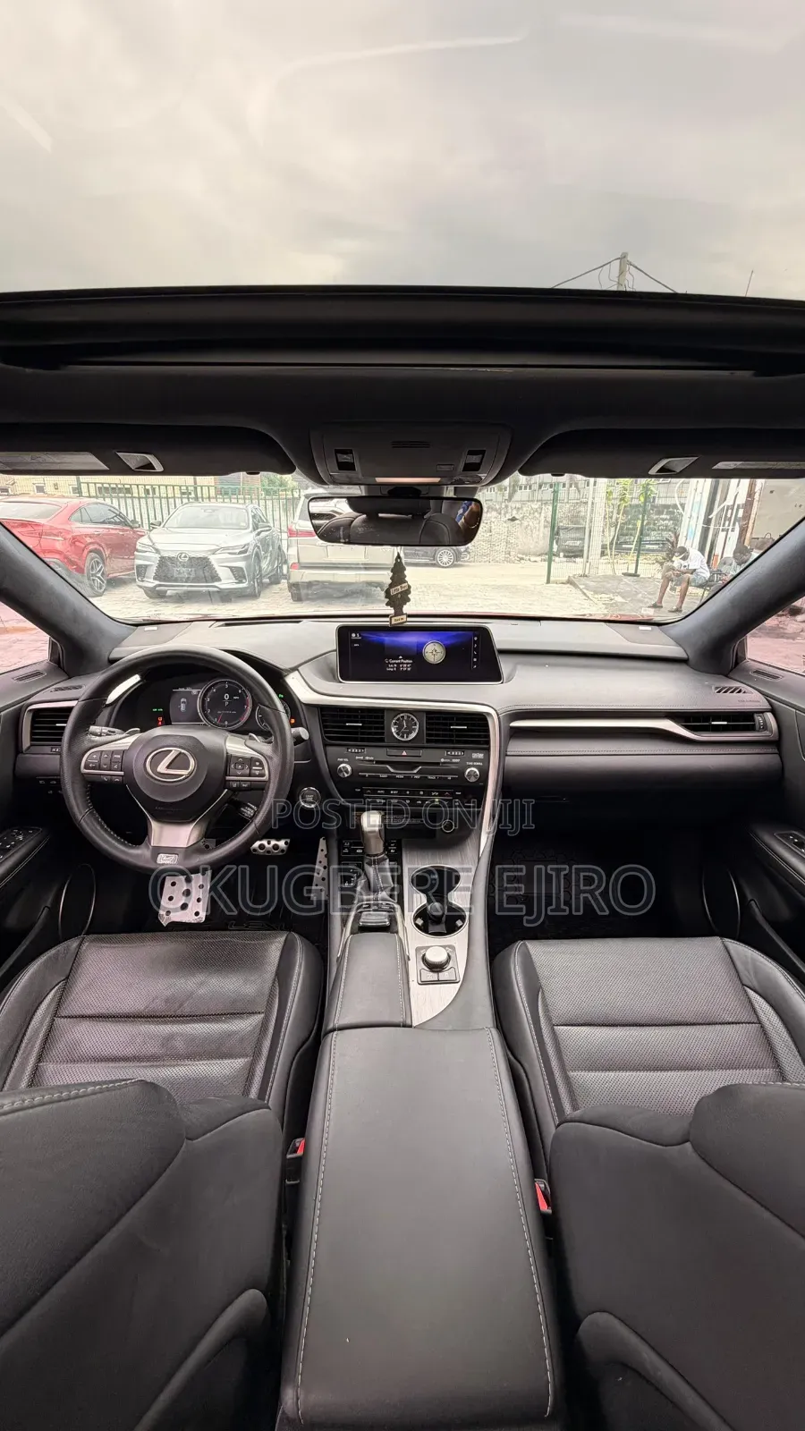 Lexus RX 350 F Sport AWD 2016 Red