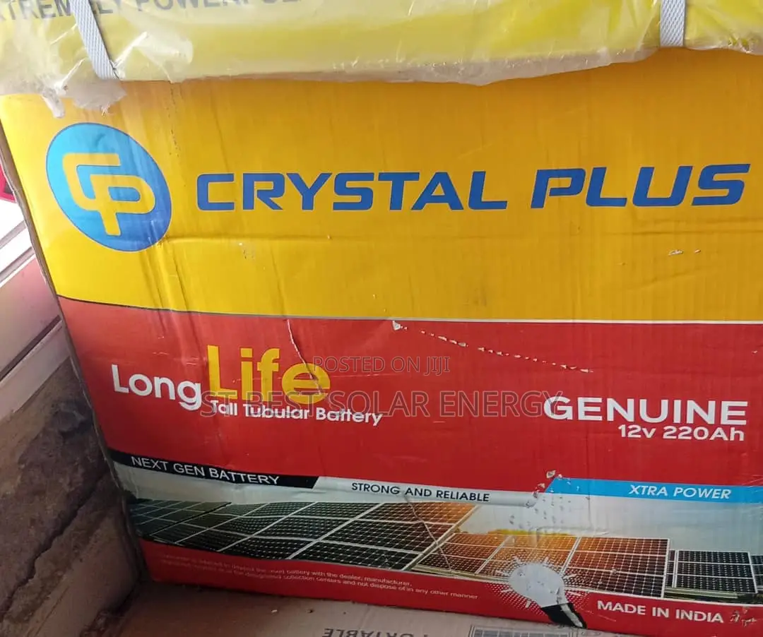 220ah Crystal Plus Tubular Battery