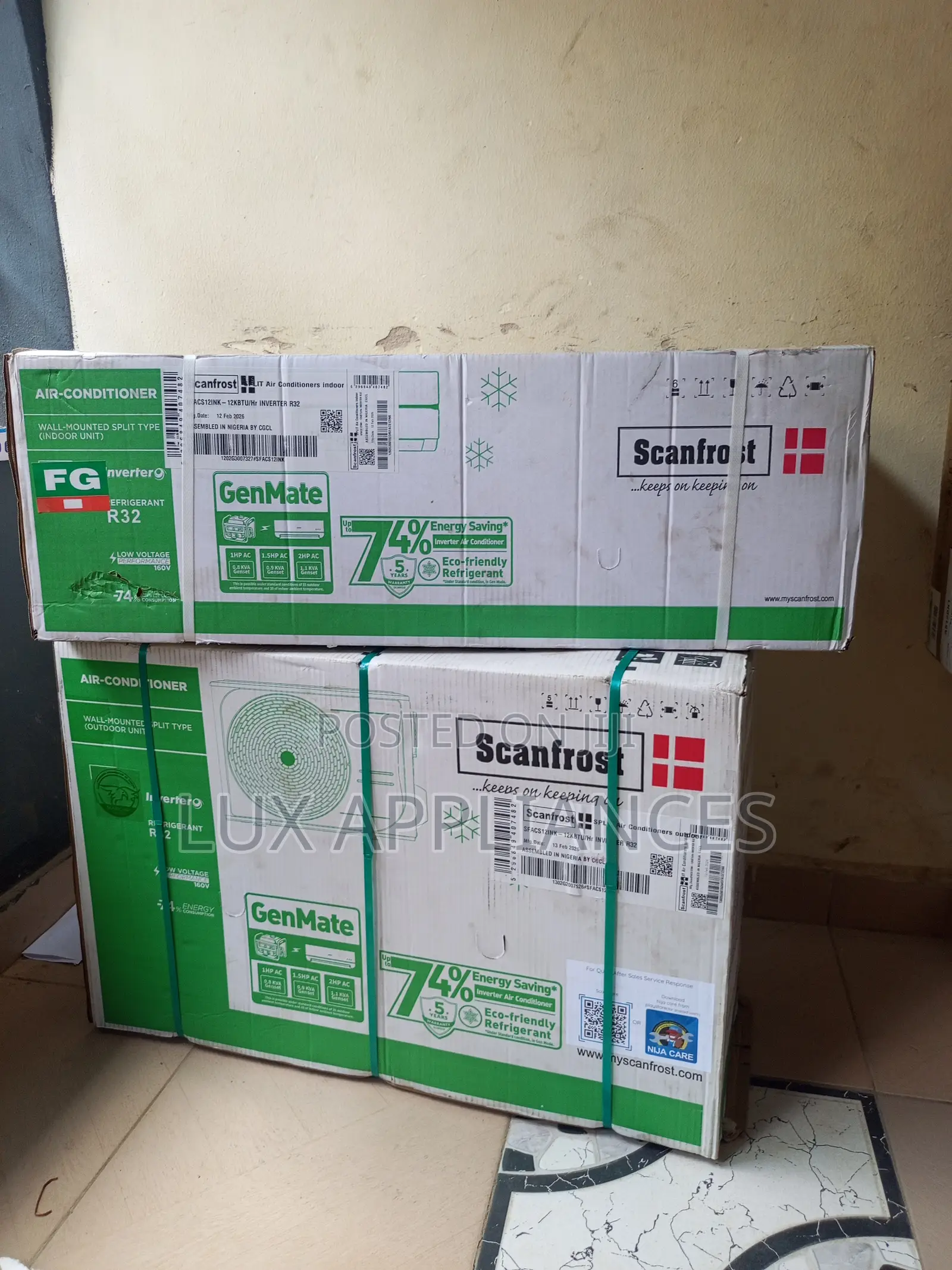 Scanfrost Fast Cooling Split Ac