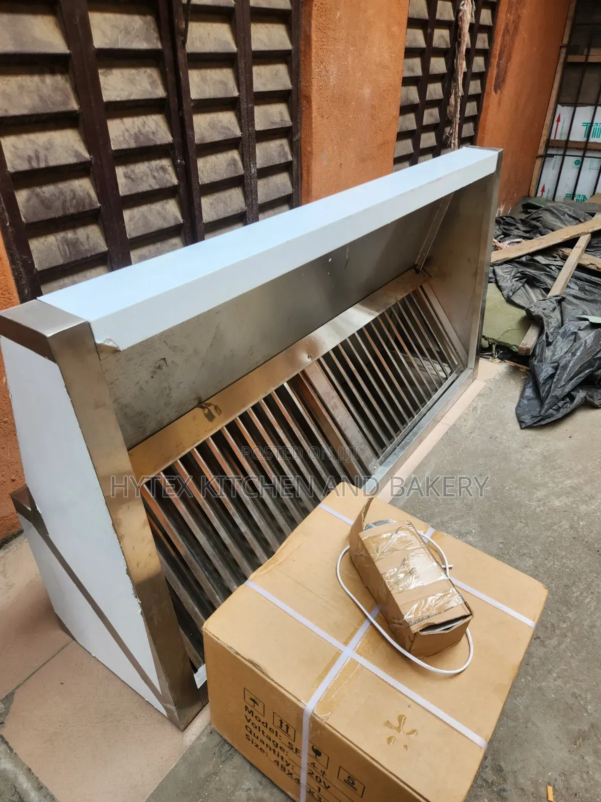 Industrial Kitchen Hood Extractor With Fan