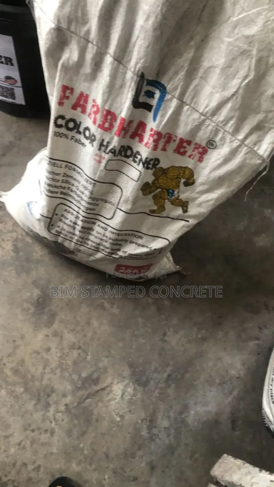 Color Hardener in Bags